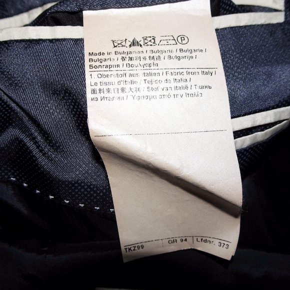 Strellson Navy Wool Rick James Blazer - Picture 11 of 11